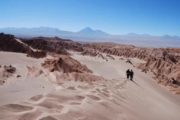 caminar en el desierto