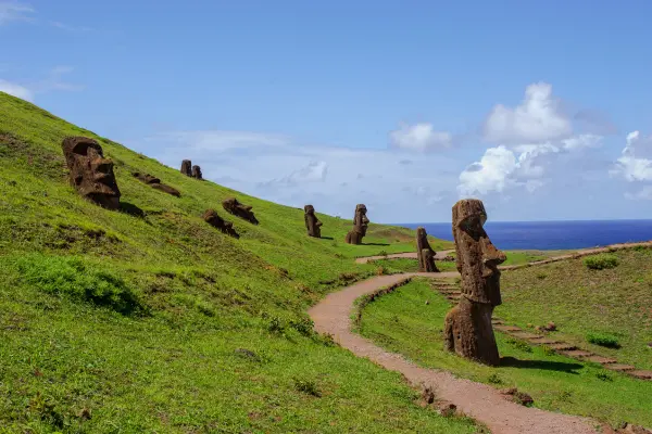 sendero isla de pascua